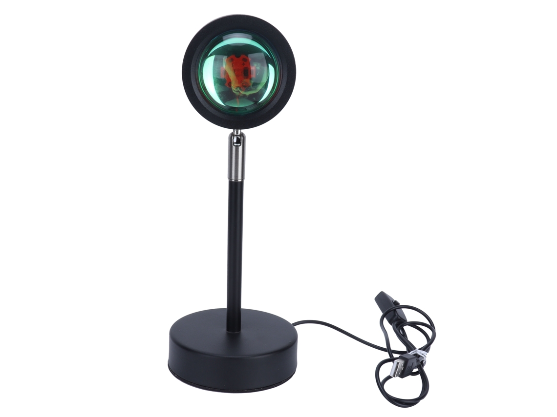 Lâmpada de Projeção Led Usb Sunset para Quarto S/MARCA