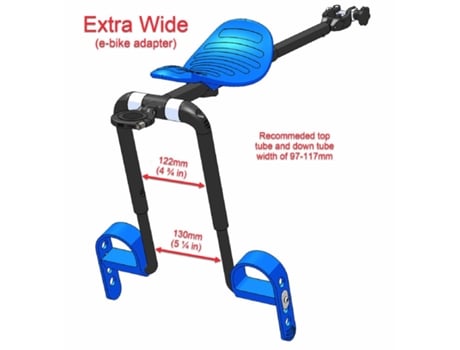 Kit adaptador de tubo extra largo MAC RIDE E-Bike SKU : 76