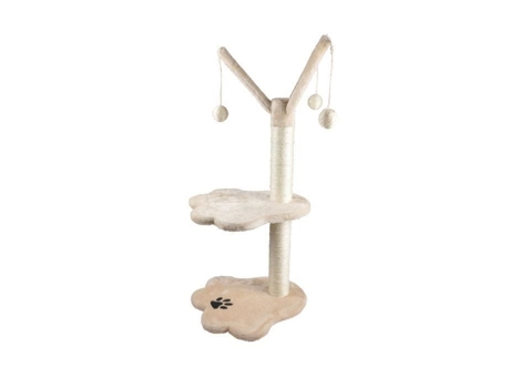Árvore para Gato com Brinquedos 82 Cm Cru Não Atribuído LOVE STORY