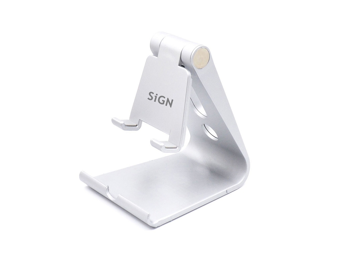 Suporte Sign Para Celular/tablet - Prata