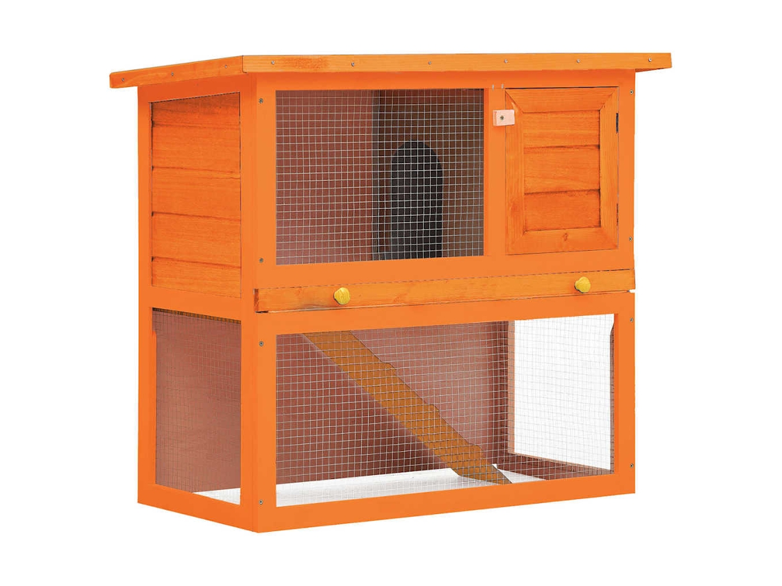 Vidaxl Coelheira Pequenos 1 Porta Madeira