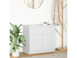 Aparador con Cajón 71x35x65 cm Blanco Derivados de Madera