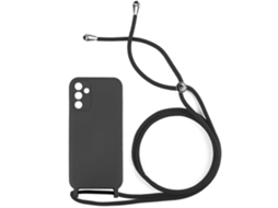 Capa Skyhe para Samsung Galaxy A14 5G Gel Rope Preto