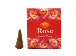 SAC Incenso Cones Rosa 10 Unidades