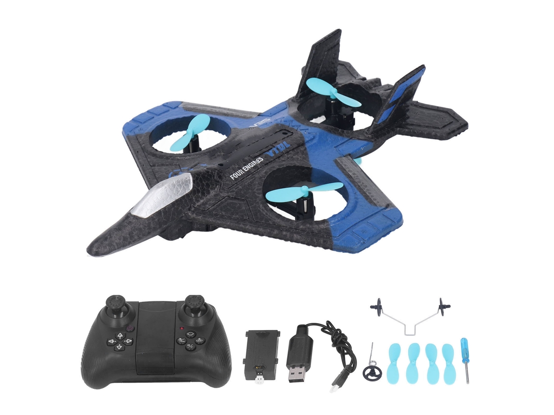 Mali drone V25 de Fotografia Aérea 4k Controle Remoto Brinquedo para Crianças Acima de 14 Anos Azul 1 Bateria