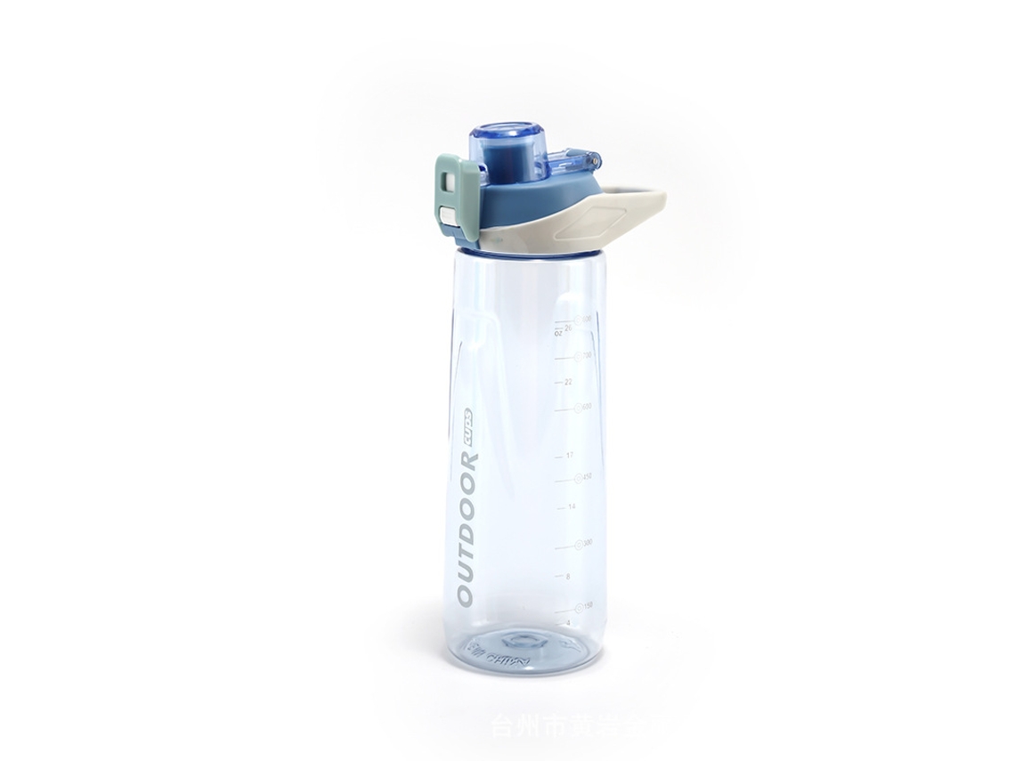 Copo Espacial Portátil Extragrande (801-900ml, Azul Celeste), Design Simples E Resistente A Altas Temperaturas.