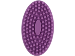 Escova De Banho Silicone Wooneky Para Meninos E Meninas, Massageador E Esfoliante Para Massagem Da Pele No Banho, Roxa
