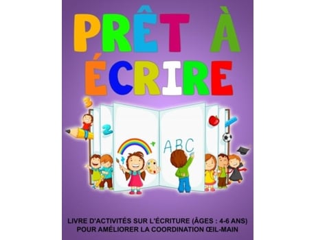 Livro Prêt à écrire Livre dactivités sur lécriture Pour améliorer la coordination œil-main de Richa Yadav (Inglês)