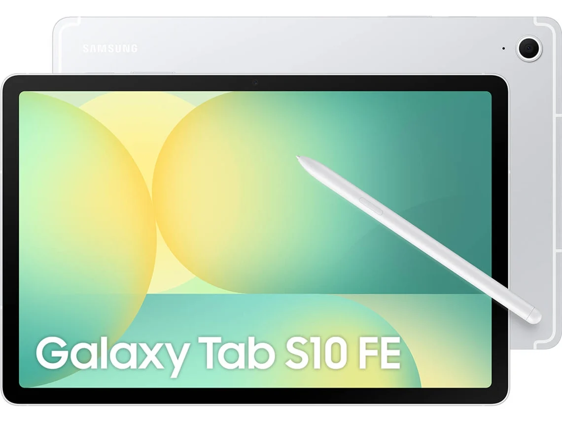Tablet SAMSUNG Galaxy Tab S10 FE (10.9'' - 128 GB - 8 GB - Wi-Fi - Prateado)
