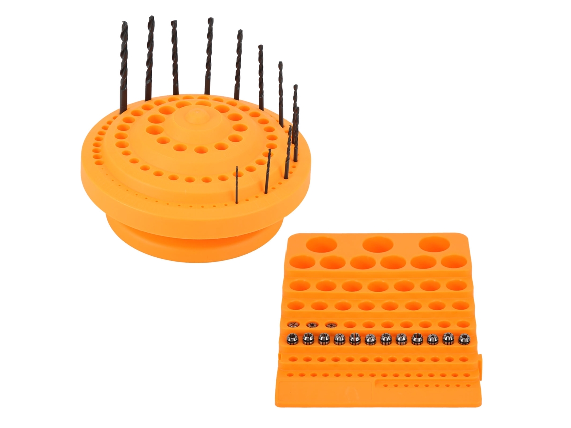 Laxiscreed Estojo Rotativo Para Armazenamento De Brocas De Furadeira E Organização