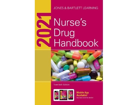 Livro 2021 Nurses Drug Handbook de Jones & Bartlett Learning (Inglês)