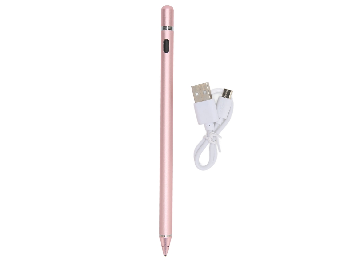 Caneta Estilográfica Com Alta Sensibilidade, Compatível Com Apple Pencil 1ª Geração E Android, Bateria Integrada, Carregamento Usb.