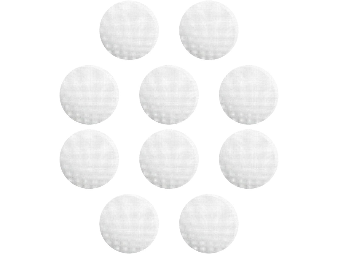 Conjunto De 10 Tapetes De Silicone Redondos De 28 Cm Para Vaporizador, Resistentes Ao Calor E Antiad Gokoco