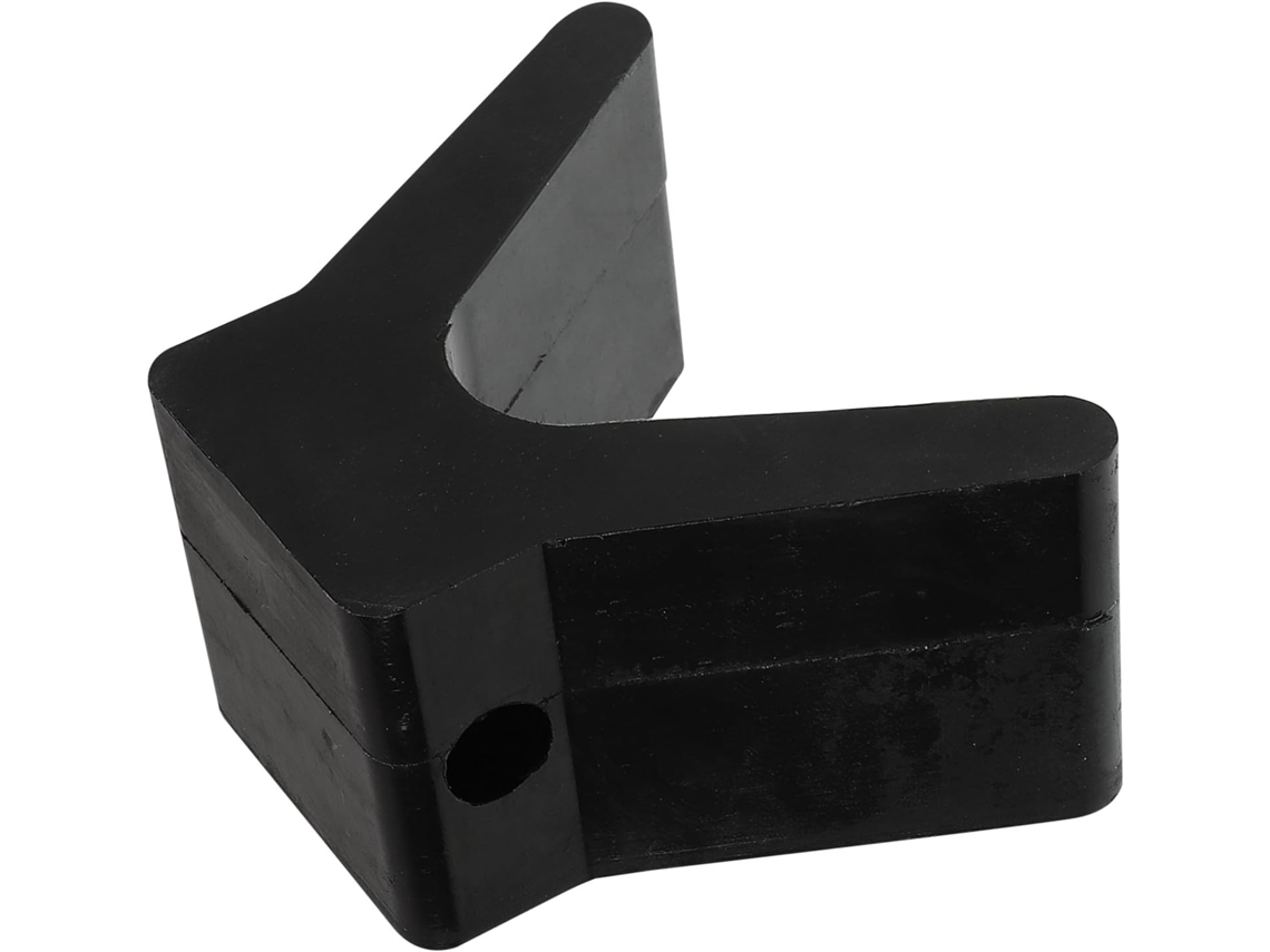 Suporte Em V De Borracha Preta De 2 Polegadas Para Batente De Proa De Reboque De Barco. Acessórios