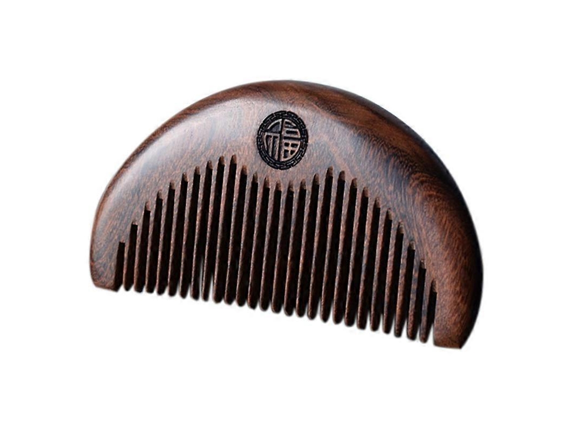 Pente Para Cuidados Com Os Cabelos, Antiestático, Feito À Mão, Madeira Natural, Esculpido Em Sândalo, Pente De Bolso, Pente De Massagem. Jinyubo Store