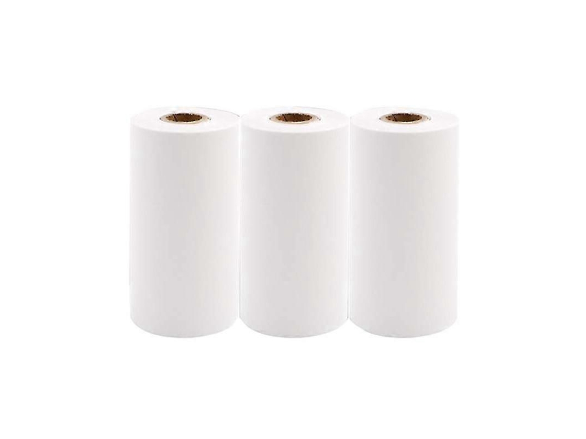 2026 3 Rollos de Papel Térmico Impresible 57x30mm para Impresoras Portátiles P1 P2