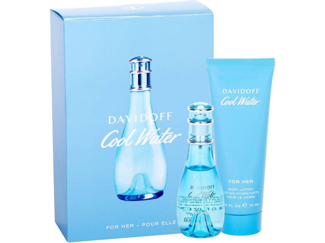 Coffret de Perfume DAVIDOFF Cool Water Woman Eau de Toilette (30 ml)