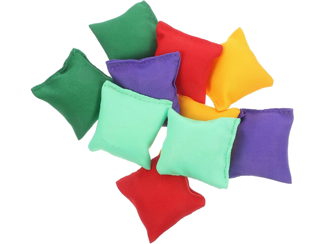 De 10 Sacos De Nylon Para Arremesso, Ideais Para Meninos E Meninas, Para Jogos Ao Ar Livre E Brincadeiras Ao Ar Livre. Gokoco