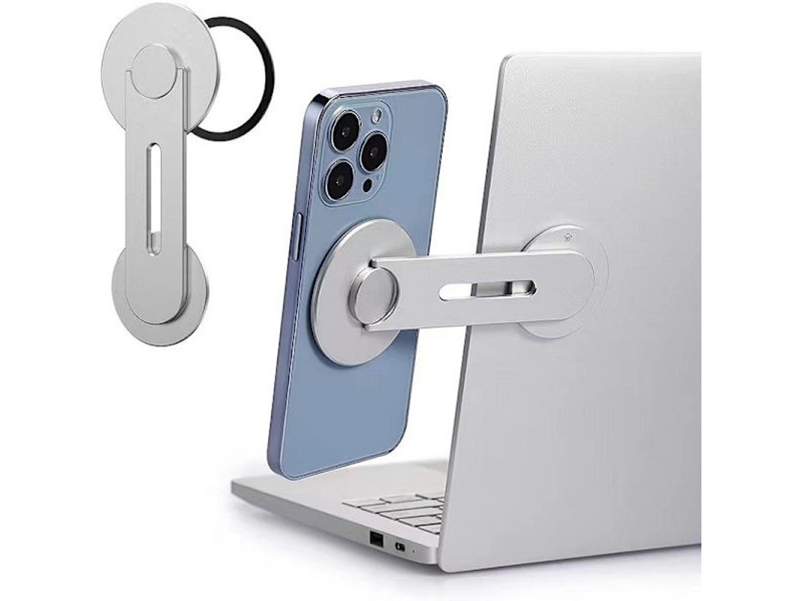 Suporte de Mesa Dobrável, Portátil, Altura Ajustável, Compatível com Smartphones AQUAFORGE