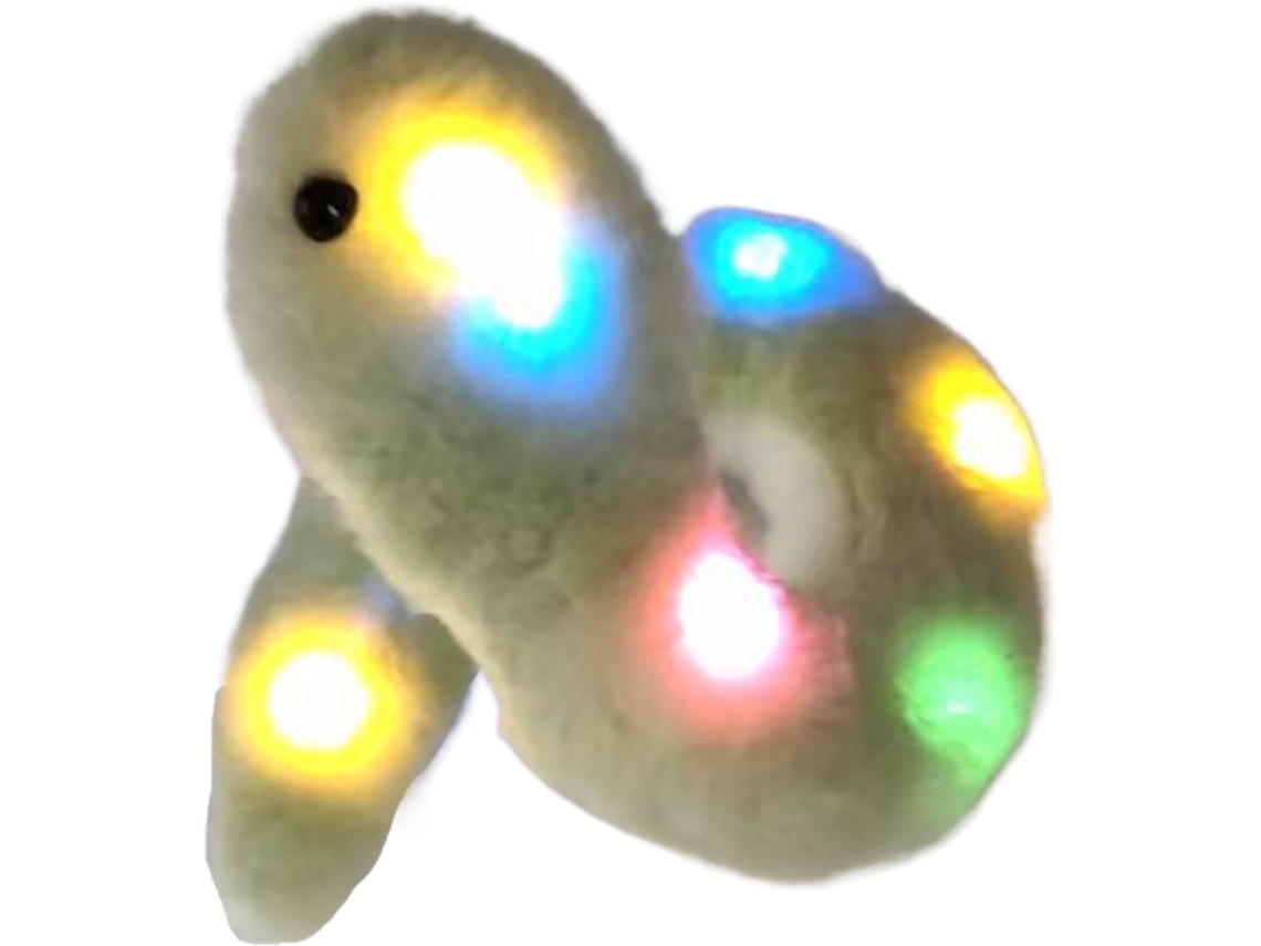 Cobra De Pelúcia, Com Led, Iluminada, Forma, Para Abraçar E Decorar