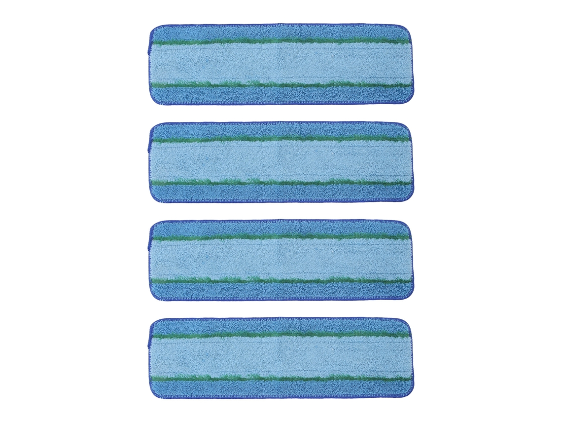 4pcs Lâminas de Pano de Limpeza Mop Bona, Alta Absorção, Úmido e Seco S/MARCA