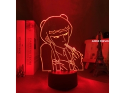 (estilo 16) Luz Led 3d Anime Avatar: A Lenda De Aang