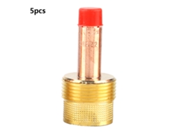 5 Peças Corpo De Bocal De Gás Grande 45v64 2.4mm 3/32" Para Soplete Tig Wp-17/18/26