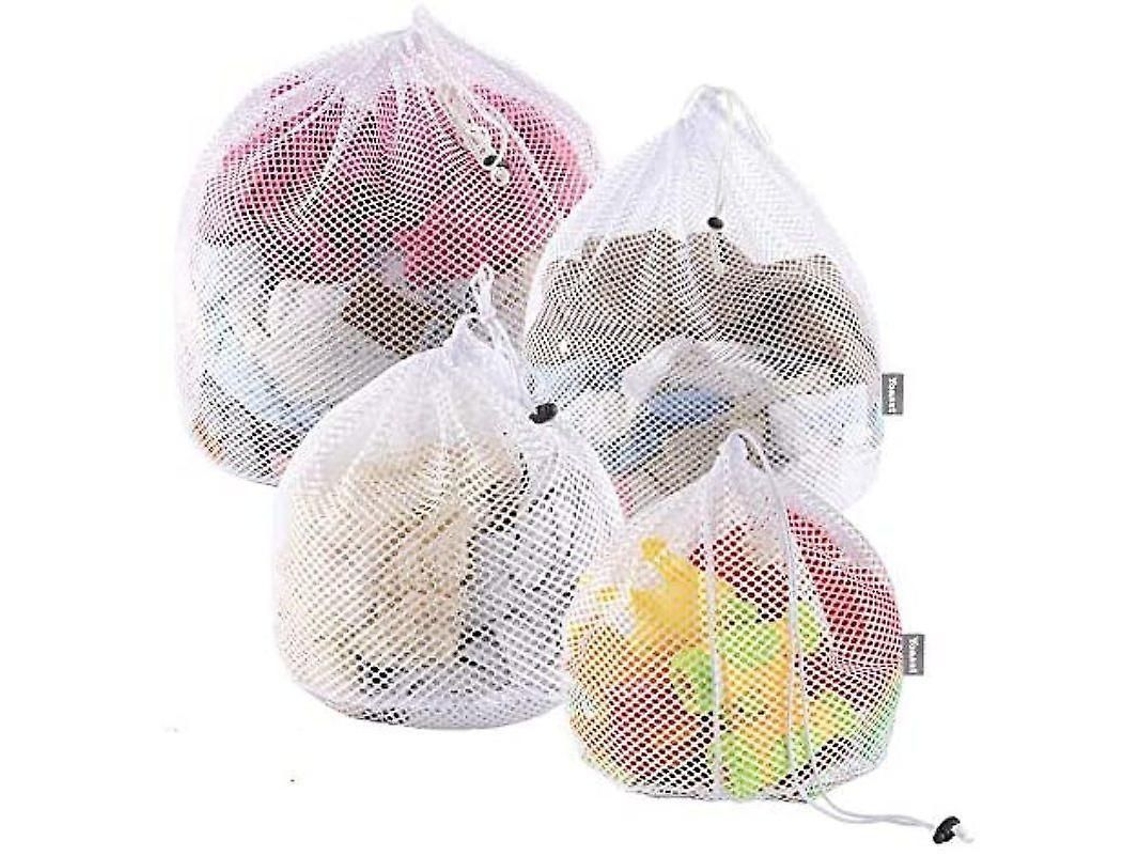 Bolsas De Lavanderia Para Lavadora Com Tampa De Cordão Tamanhos Variados De Poliéster Resistente