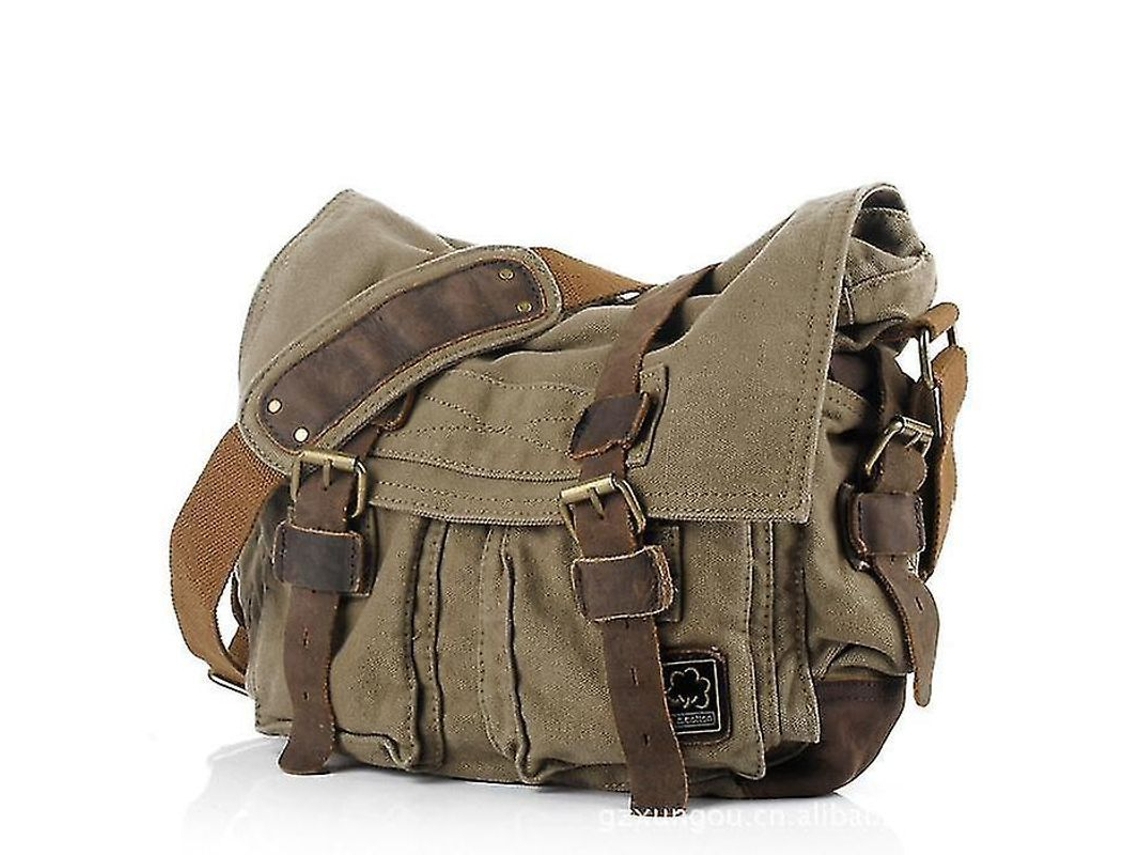 Mochila Messenger Casual Cómoda Resistente Ao Água Para Escola, Viagem E Uso Diário