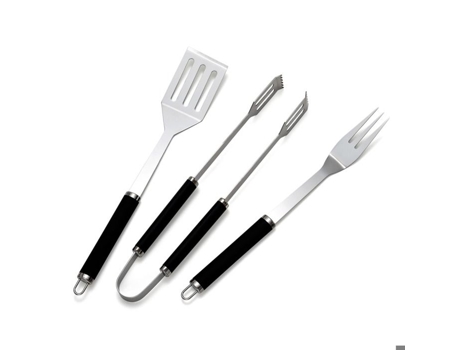 Conjunto De Grelhados Boomex Flash Classic Aço Inoxidável 42 Cm Resistente Ao Calor