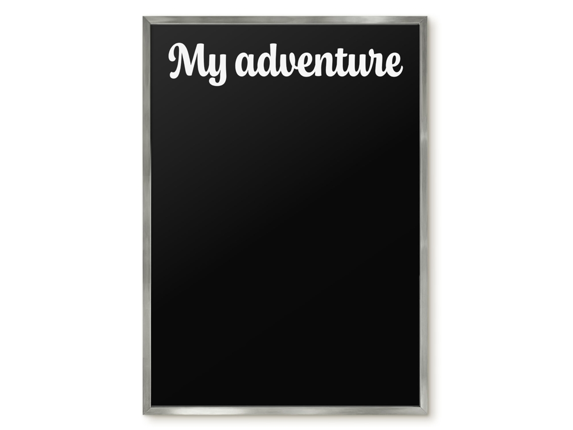 Magnetic Board My Adventure For The Living Room Espelharte (50x70 Cm)