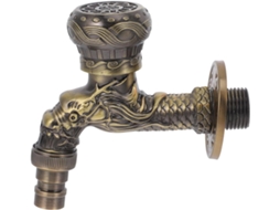 Torneira De Parede Vintage Dragon Faucet, Monocomando, Em Latão, Com