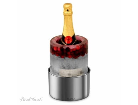 Balde Refrigerador Exclusivo Para Garrafa De Champanhe E Vinho Com Toque Final Ckb Ltd