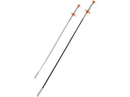Gancho De Dragagem Tubo Metal Vermelho, 2 Peças Para Drenagem