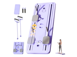 Equipamento De Pilates Reformer Com Base Deslizante, Faixas De Resistência E Cronômetro Magic Select