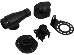 Kit de Pinos Conectores para Reboque, Acessório de Substituição para Camping.