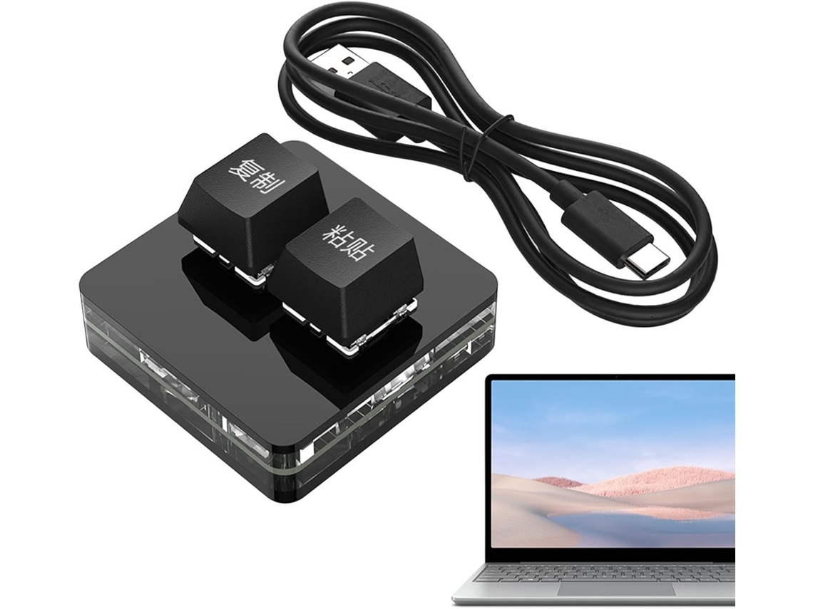 Copiar E Colar Com 2 Teclas | Mini Teclado Usb – Mini Teclado Usb