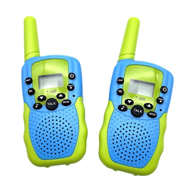 Conjunto de 2 Walkie-talkies para crianças de 3 a 7 anos, meninos e meninas. - aquaforge