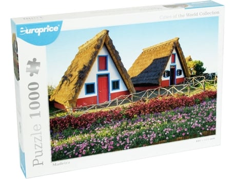 Puzzle EUROPRICE Citiies of the World: Madeira (Idade Recomendada: 4 Anos - 1000 Peças)