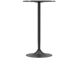 Mesa Bar Preta 60x60x102cm 2 Lugares