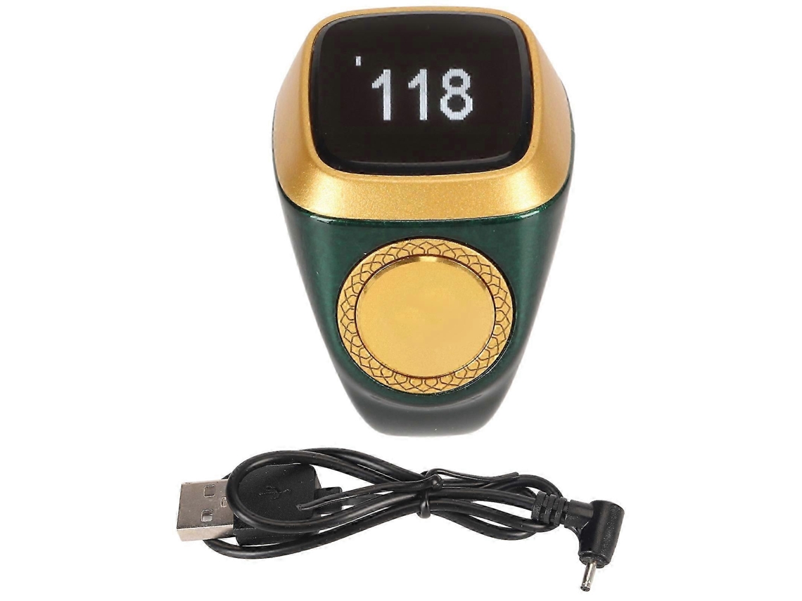 Anel De Dedo Contador Eletrônico De 18 Mm Com Display Digital De 0,49 Polegadas E Lembrete Vibratório. Nostalgia88