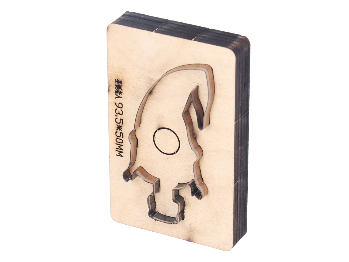 Laxiscreed Moldes Para Corte De Materiais Diversos - Couro, Papel E Borracha Para Artesanato