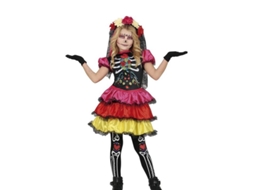 Fato de Catrina Colores para menina