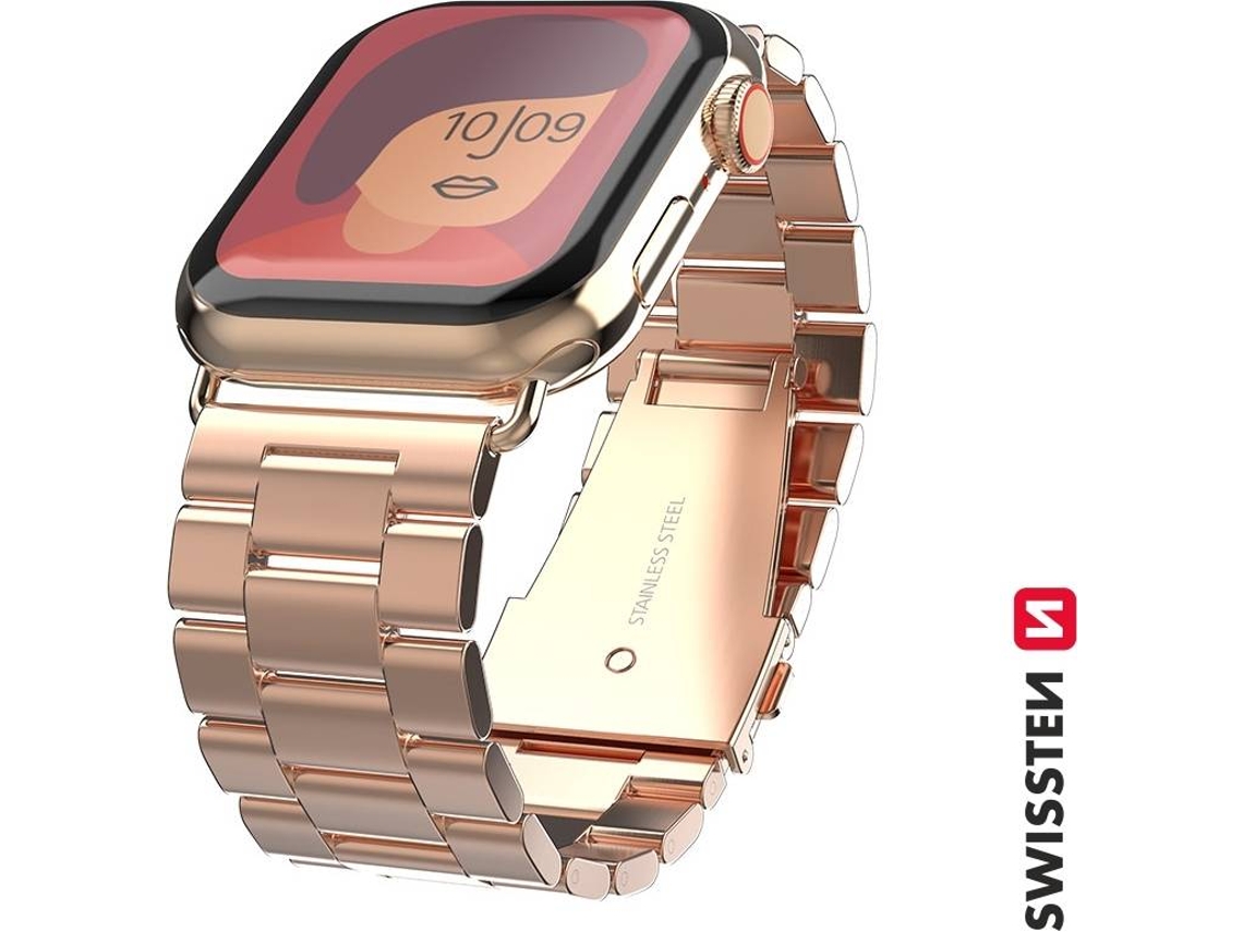 Bracelete Apple Watch 38/40 mm SWISSTEN Rosa