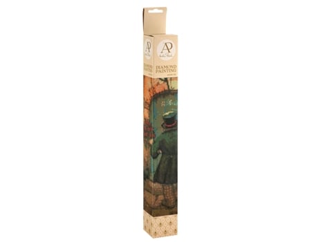 Pintar com Diamantes ANTON PIECK com Moldura 40X50Cm ANTON PIECK Homem com Rosas Cr2088-Ge