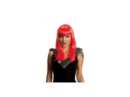 Peruca GENERICO Peluca Vampiresa Traviesa Roja
