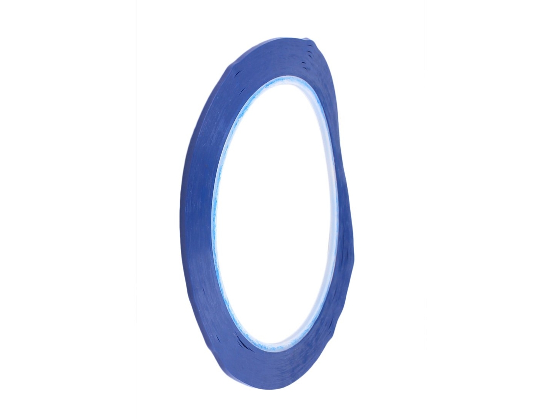 Fita Adesiva de Advertência de um Lado, Fácil de Marcar, Azul, 2 Mm X 66 M CHABERLU