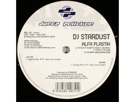 Vinil Alfa Plastik Dance Pollution