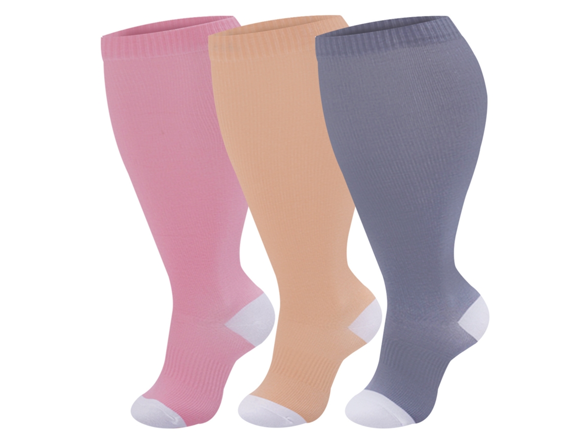 Meias De Compressão Pack 3 Pares 2xl