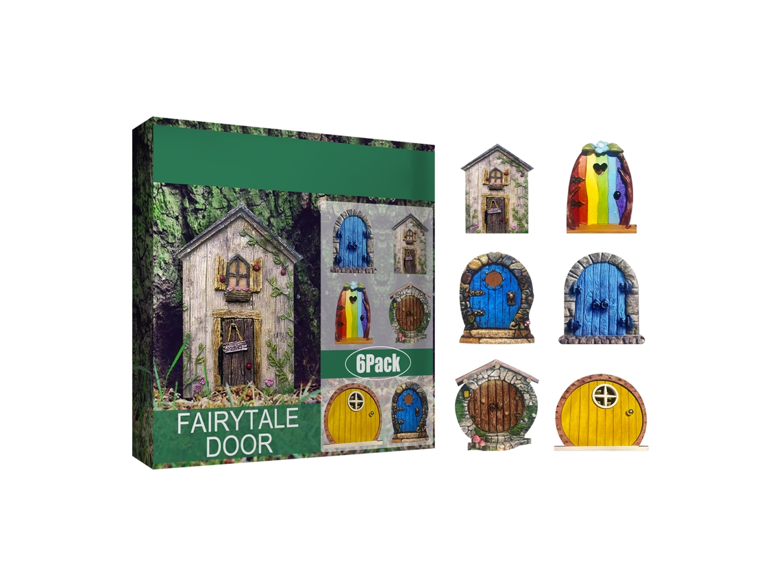 Portas De Fadas Decorativas Para Jardim E Árvore